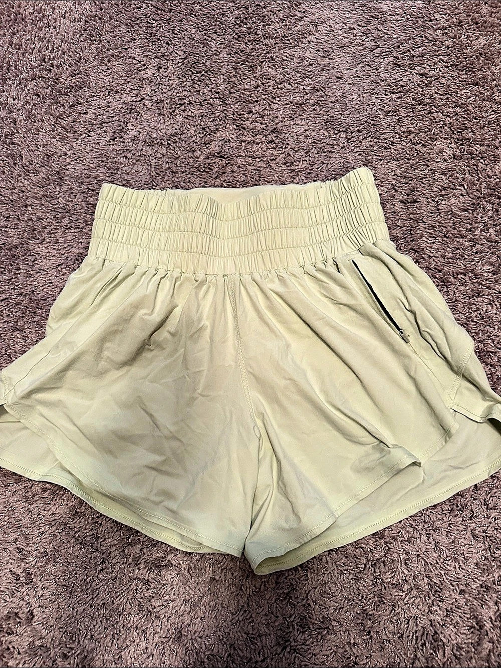 Outdoor Voices LightSpeed 3" Short Athletic Shorts Green Medium